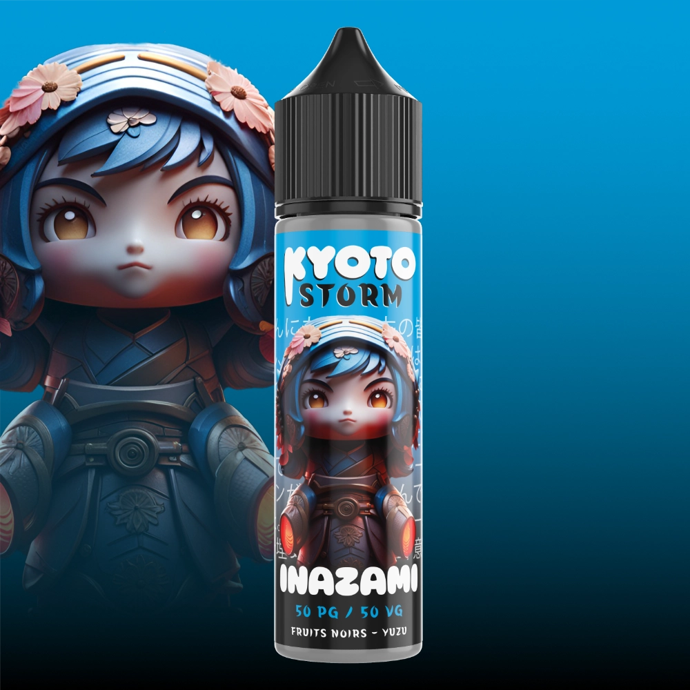 E-liquide Inazami 50 ml, gamme Kyoto Storm